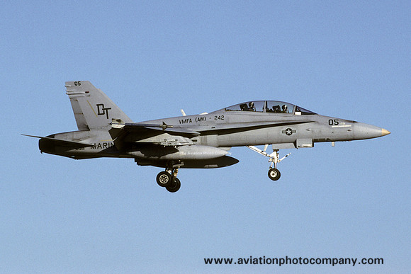 US Marines VMFA(AW)-242 McDonnell Douglas F/A-18D Hornet 164249/DT-05 (2000)