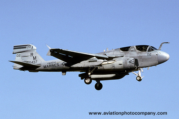 US Marines VMAQ-4 Grumman EA-6B Prowler 160437/RM-02 (2000)