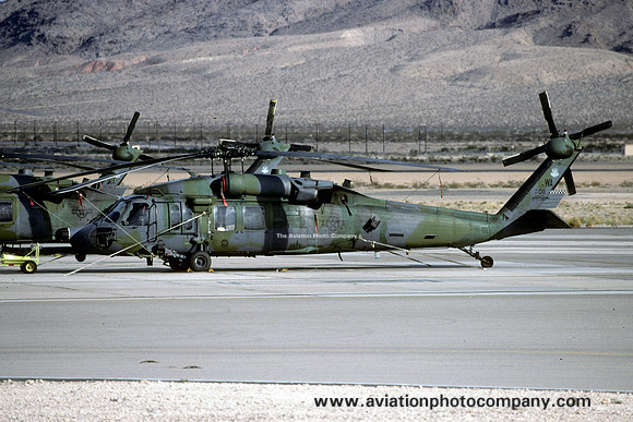 USAF 57 WG 66 RQS Sikorsky HH-60G Pave Hawk 87-26011 at Nellis AFB (2000)
