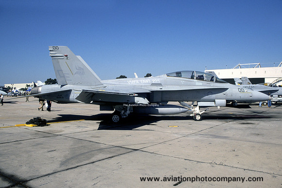 US Marines VMFA(AW)-242 McDonnell Douglas F/A-18D Hornet 165531/CE-00 at MCAS Miramar (2000)