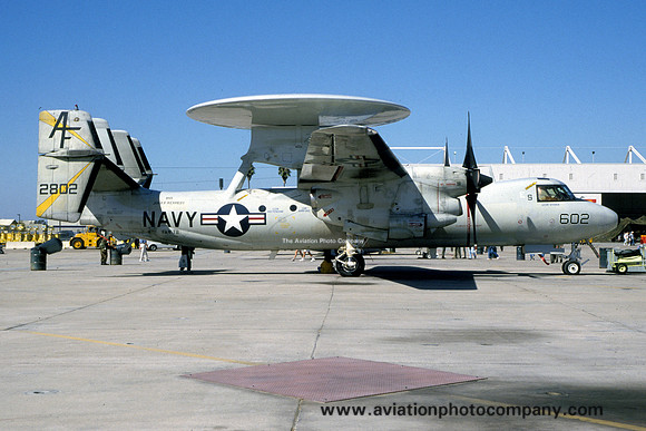 US Navy VAW-78 Grumman E-2C Hawkeye 162802/AF-602 at MCAS Miramar (2000)