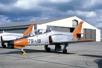 Spanish Air Force Ala 79 CASA C-101 Aviojet E.25-29/79-19 at IAT Fairford (1987)