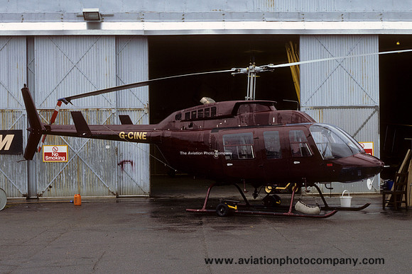 PLM Helicopters Bell 206 Long Ranger II G-CINE (1984)