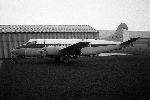 DAC East African De Havilland Heron 2E 5Y-KVC
