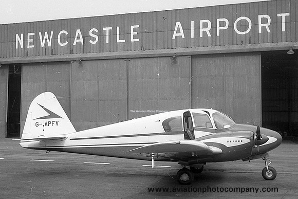 Piper PA-23-160 Apache G-APFV at Newcastle Woolsington
