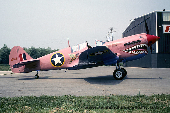 Curtiss P-40N-35-CU Warhawk N222SU (1978)