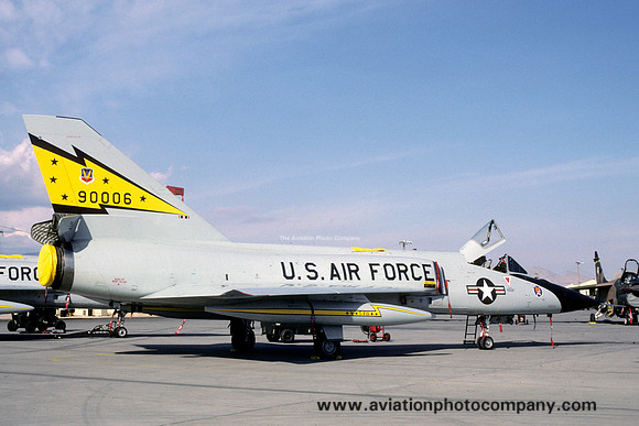 USAF 5 FIS Convair F-106A 59-0006 (1981)