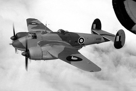 RAF Bristol Buckingham B.I KV310 Air to Air