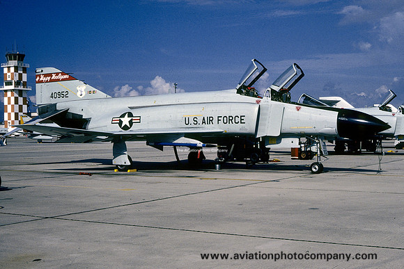 USAF North Dakota ANG 178 FIS McDonnell F-4D Phantom 64-0952 (1980)