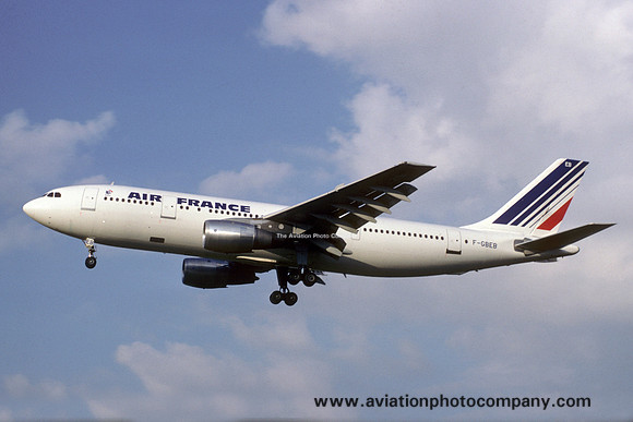 Air France Airbus A300B2 F-GBEB (1980)