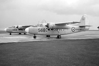 Royal Navy 750 Squadron Percival Prince T.1 WP313/CU568