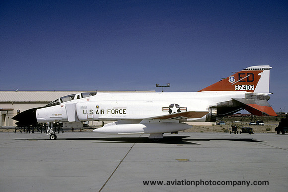 USAF 412 TW McDonnell NF-4C Phantom 63-7407/ED at Edwards AFB (2000)