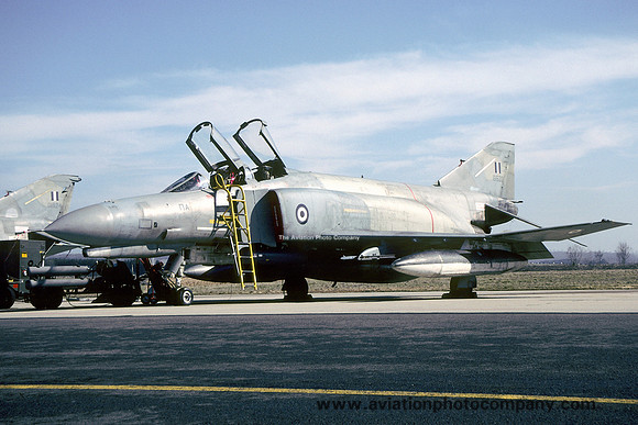 Greek Air Force 338 Mira McDonnell F-4E Phantom 01520 at Florennes (2005)