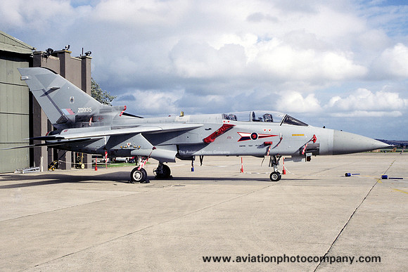 A&AEE Panavia Tornado F.2 ZD935 at Boscombe Down (1988)
