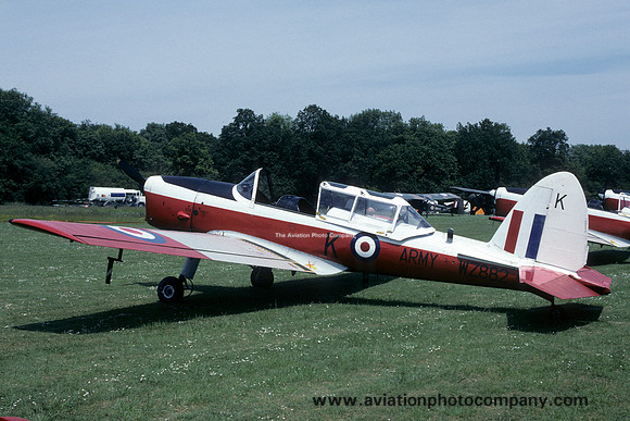 Army Air Corps DHC-1 Chipmunk T.10 WZ882 at Middle Wallop (1994)