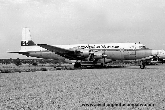 Magic Carpet Air Travel Club Douglas DC-7C N5903 (1976)