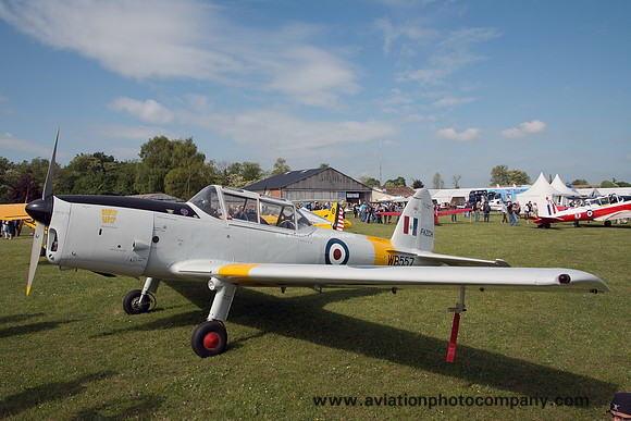 DHC-1 Chipmunk F-AZCH/WB557 at La Ferte Alais (2015)
