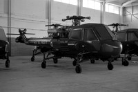 Royal Navy Westland Wasp HAS.1 XT416 stored at Wroughton (1976)