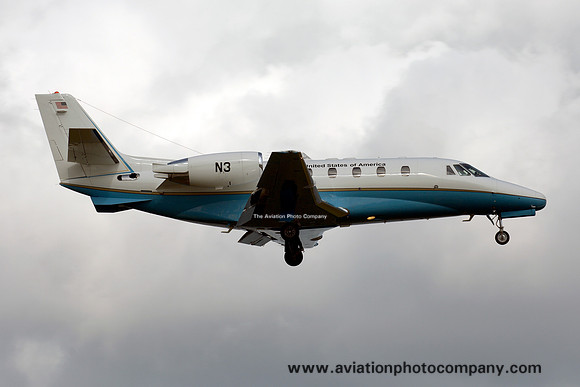 FAA Cessna 560XL N3 at Washington National (2013)