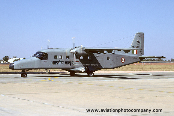 Indian Air Force FWTF HAL/Dornier 228-201 HM-683 at Aero India (2005)