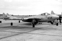 Royal Navy 738 Squadron De Havilland Sea Vampire T.22 XA104/LM634 (1961)