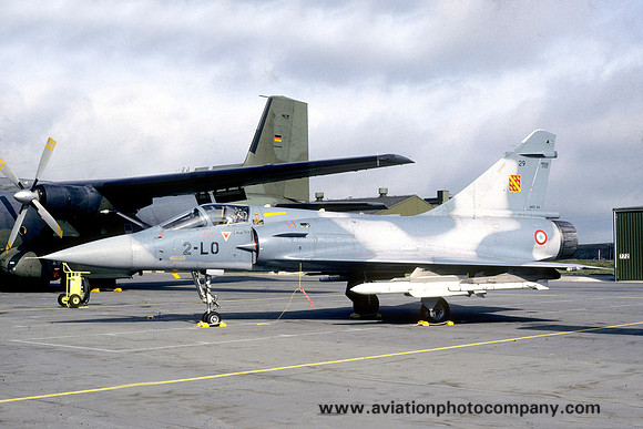 French Air Force EC3/2 Dassault Mirage 2000C 29/2-LO (1987)