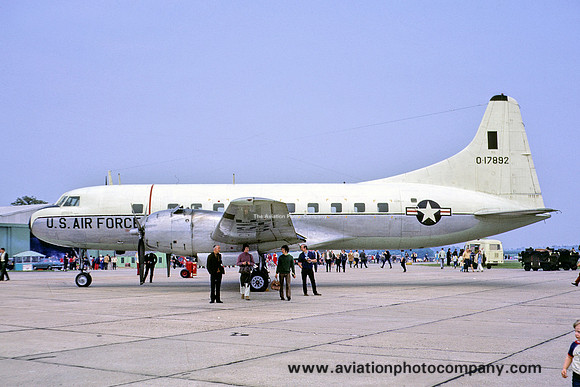 USAF 513 TAW Convair VT-29B 51-7892 (1972)