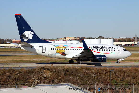 AeroMexico Boeing 737-700 N126AM at Atlanta IAP (2013)