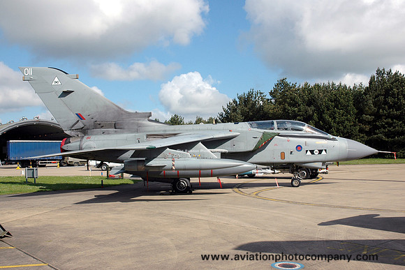 RAF 2 Squadron Panavia Tornado GR.4 ZA400/011 at RAF Marham (2012)