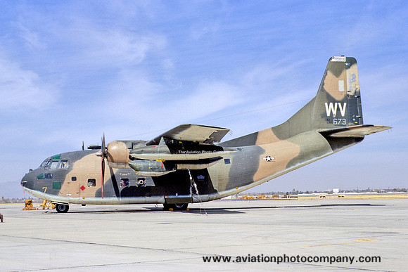 USAF 315 TAW 311 TAS Fairchild UC-123K 54-0673/WV (1973)