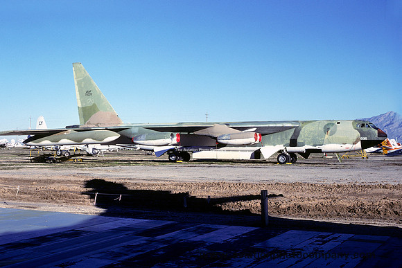 USAF Boeing B-52F 57-0735 stored at MASDC Davis Monthan (1979)