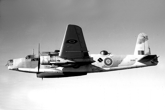 RAF Vickers Warwick ASR.1 BV301 Air to Air