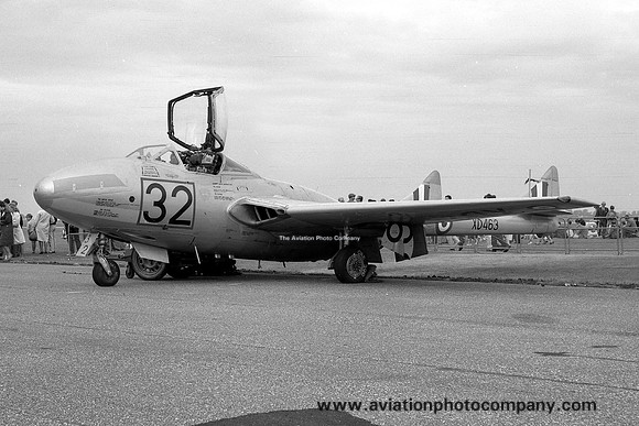 RAF 5 FTS De Havilland DH.100 Vampire T.11 XD463/32