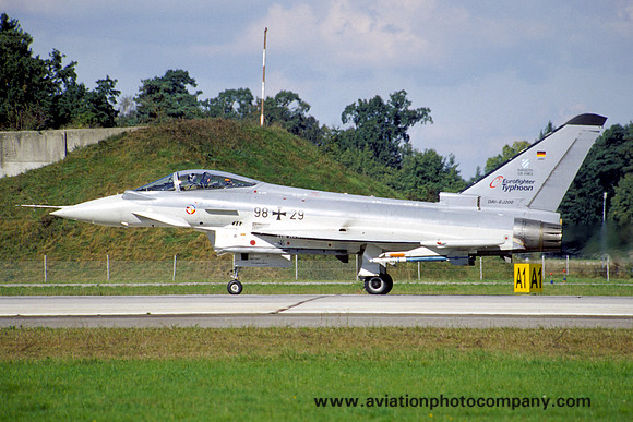 German Air Force Eurofighter EF-2000 Typhoon 98+29 (2002)