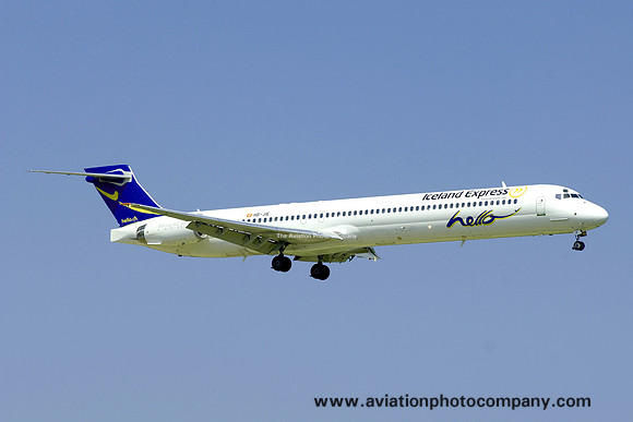 Hello Air/Iceland Express McDonnell Douglas MD-90 HB-JIE (2008)