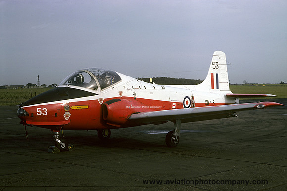 RAF 3 FTS Hunting Jet Provost T.5 XW415/53 (1978)