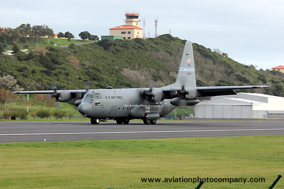 USAF Nevada ANG 192 AS Lockheed C-130H 79-0478 at Lajes (2013)