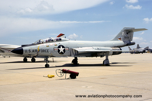 USAF New York ANG 136 FIS McDonnell F-101B 59-0431 (1979)