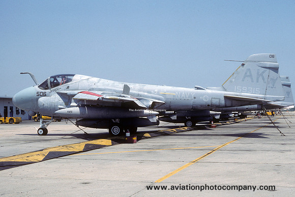 US Navy VA-55 Grumman A-6E Intruder 159315/AK-506 (1985)