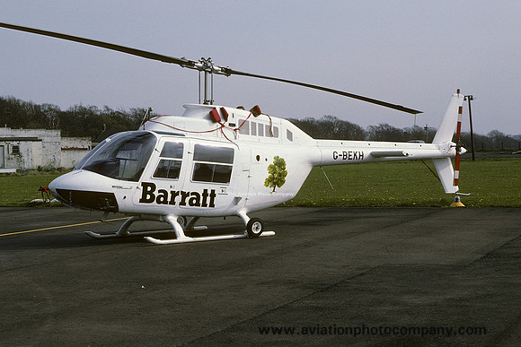 Barratt Agusta-Bell 206B JetRanger II G-BEKH (1978)