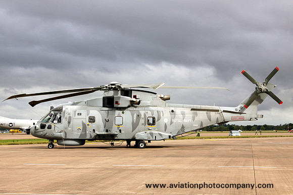 Royal Navy 814 Squadron Westland Merlin HM.1 ZH860 at RIAT Fairford (2011)