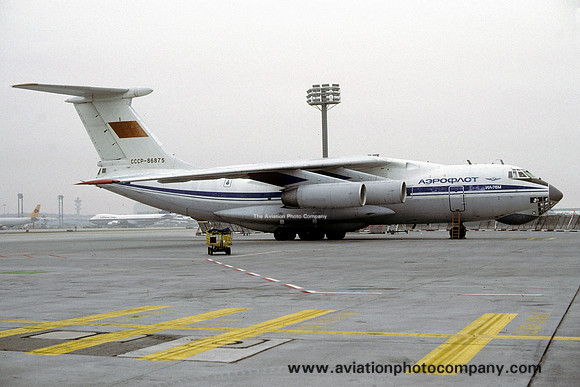 Aeroflot Ilyushin IL-76M CCCP-86875 (1990)