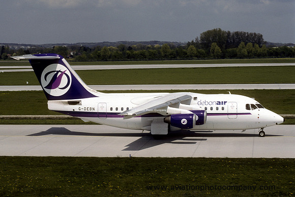 Debonair BAe 146-100 G-DEBN (1999)