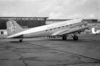 Polaris Air Transport Douglas C-47A LN-RTE at Liverpool