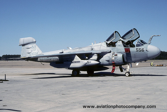 US Navy VAQ-129 Grumman EA-6B Prowler 163034/NJ-556 at NAS Oceana (2001)