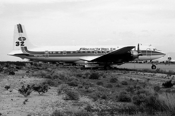 Stardusters Air Travel Club Douglas DC-7C N9734Z (1976)