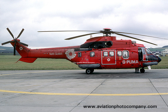 North Scottish Aerospatiale AS.332L Super Puma G-PUMA (1984)