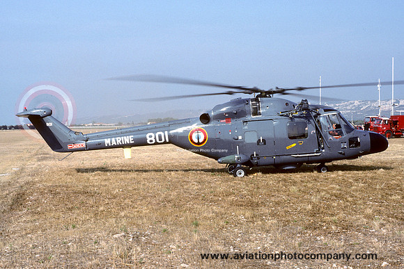 French Navy 20S Westland Lynx HAS.2 801 (1986)