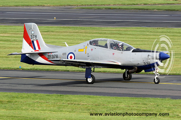 RAF 1 FTS Short Tucano T.1 ZF378 at Prestwick (2011)
