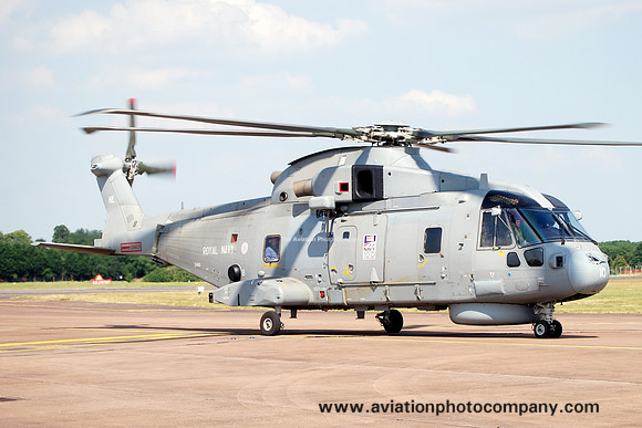 Royal Navy 824 Squadron Westland Merlin HM.1 ZH661/NL at RIAT Fairford (2013)